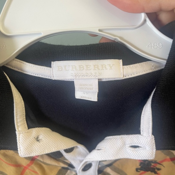 Burberry Boys Polo (100% Authentic) - Picture 2 of 4
